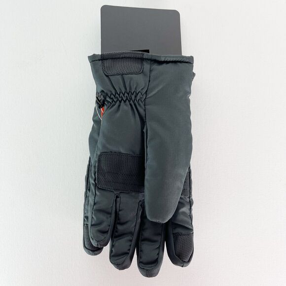 Hawke & Co NWT Men's Mid-Weight Nylon Field Gloves Charcoal Gray Size S M - Picture 2 of 3